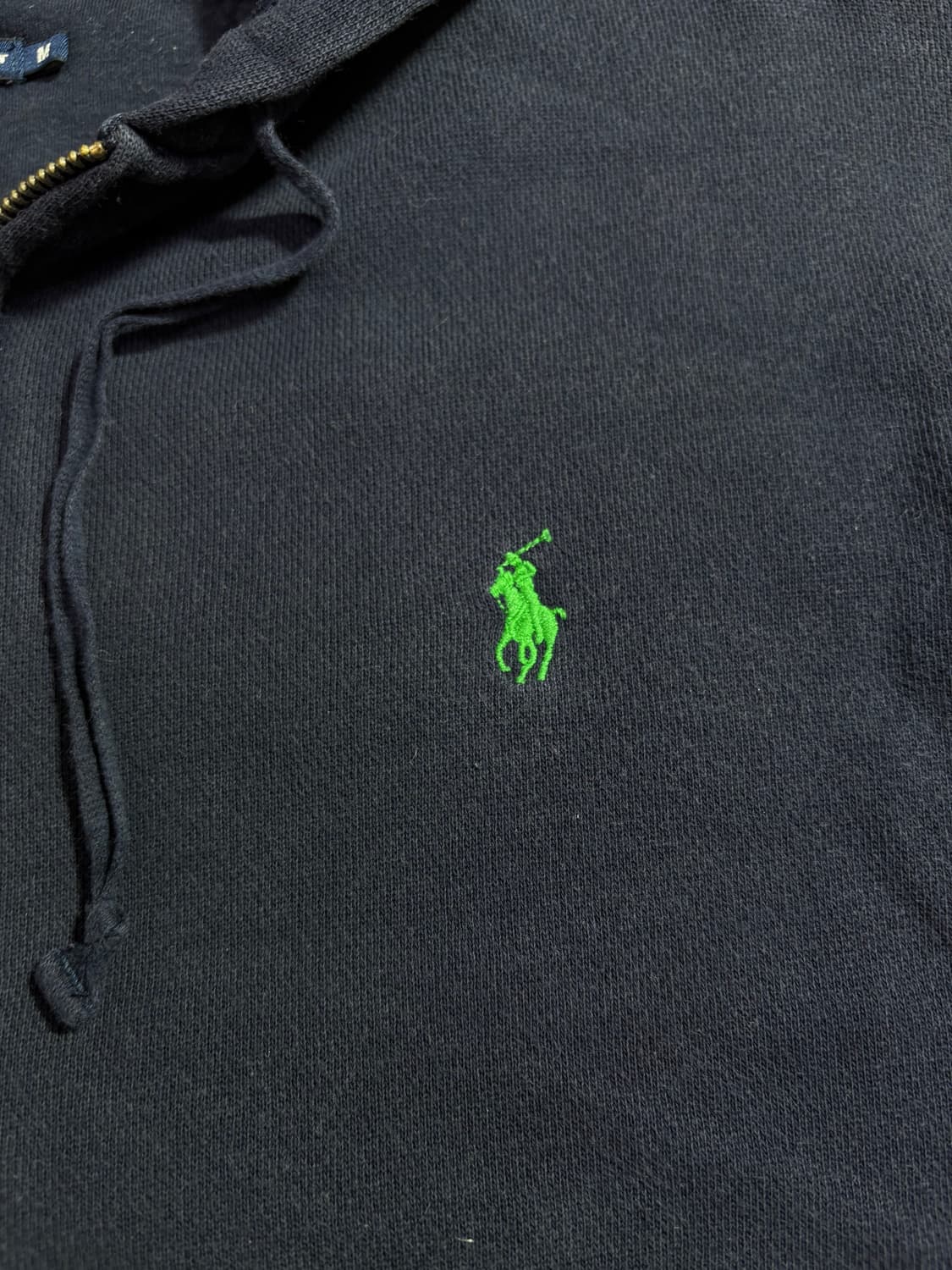 폴로 랄프로렌 네이비 그린포니 후드집업  상품이미지5