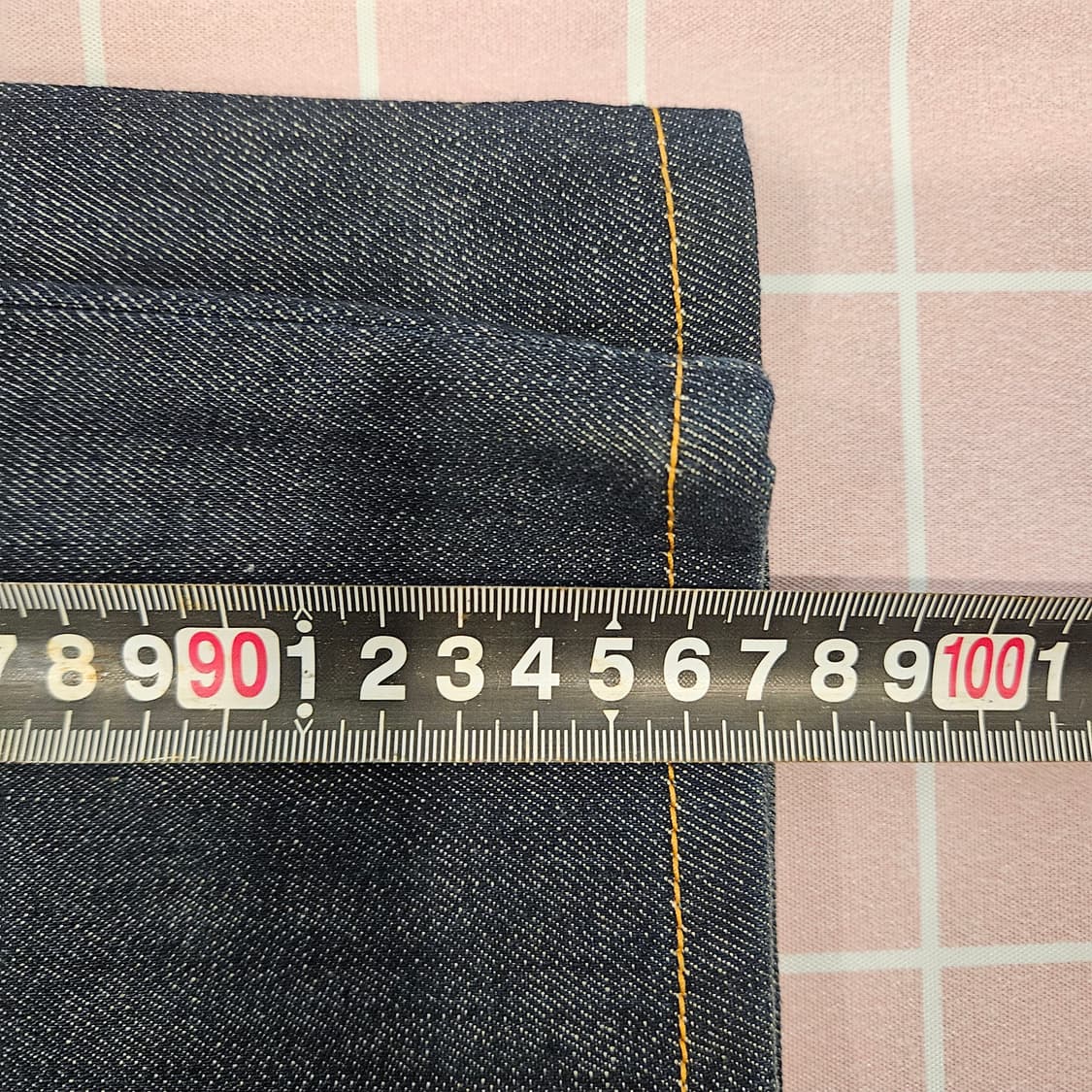 PLAC 블랙 데님 일자핏 청바지 M 31 상품이미지10