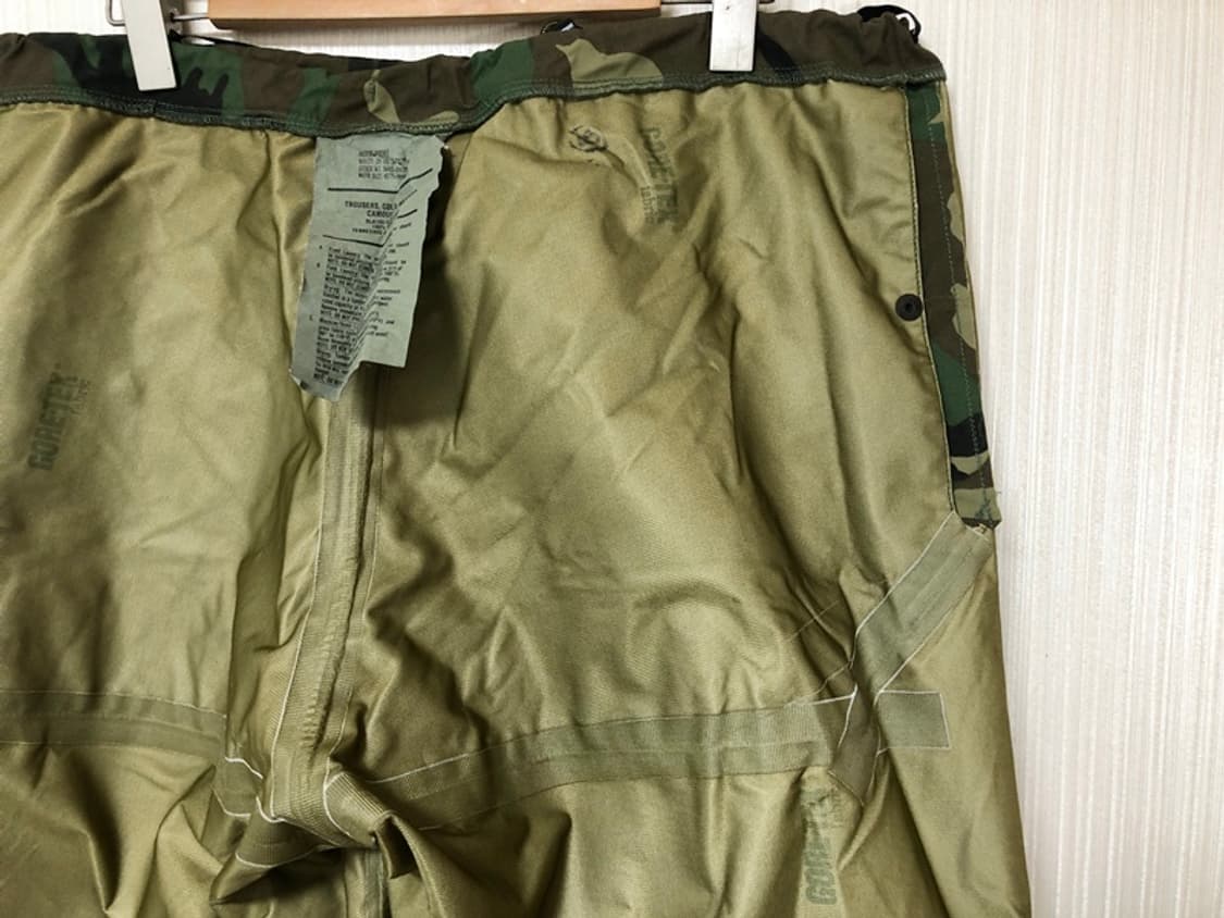 미군1세대 고어텍스 우드랜드카모 팬츠 L-S(라지숏) 상품이미지10