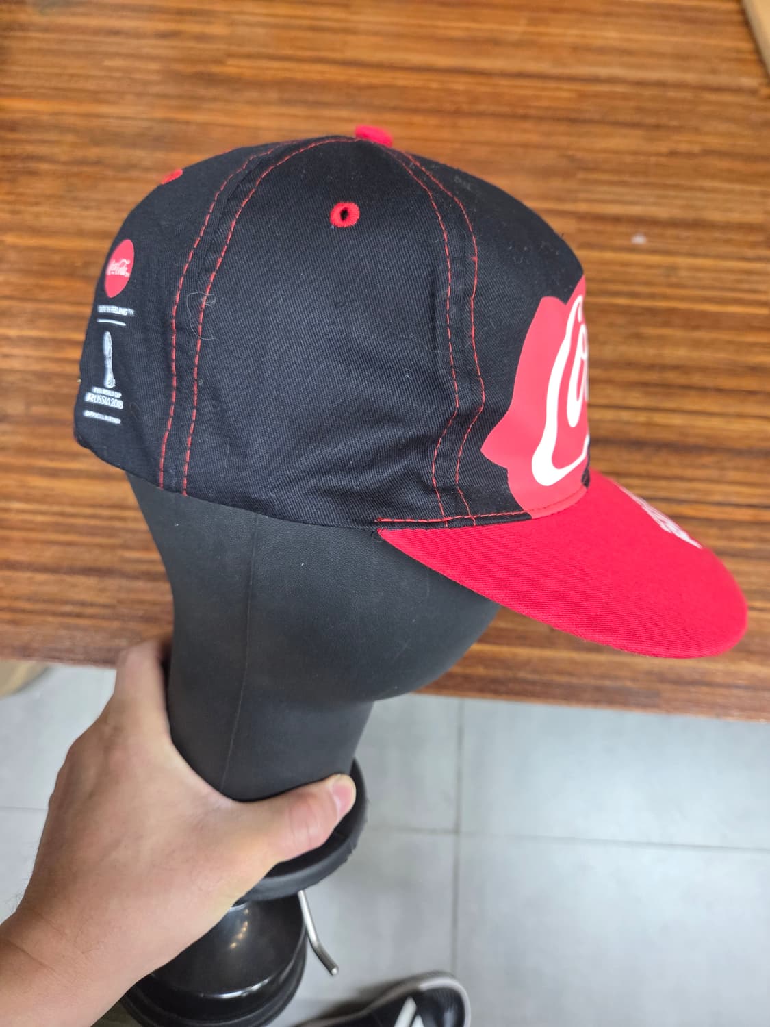 2018 러시아 피파월드컵 코카콜라 모자 프리  상품이미지2