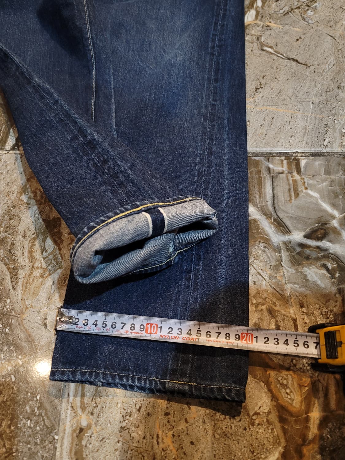 웨어하우스 1001 셀비지 데님 팬츠 상품이미지7