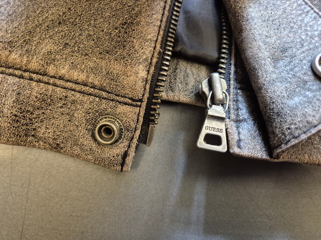 90s 게스 소기죽 자켓 상품이미지7