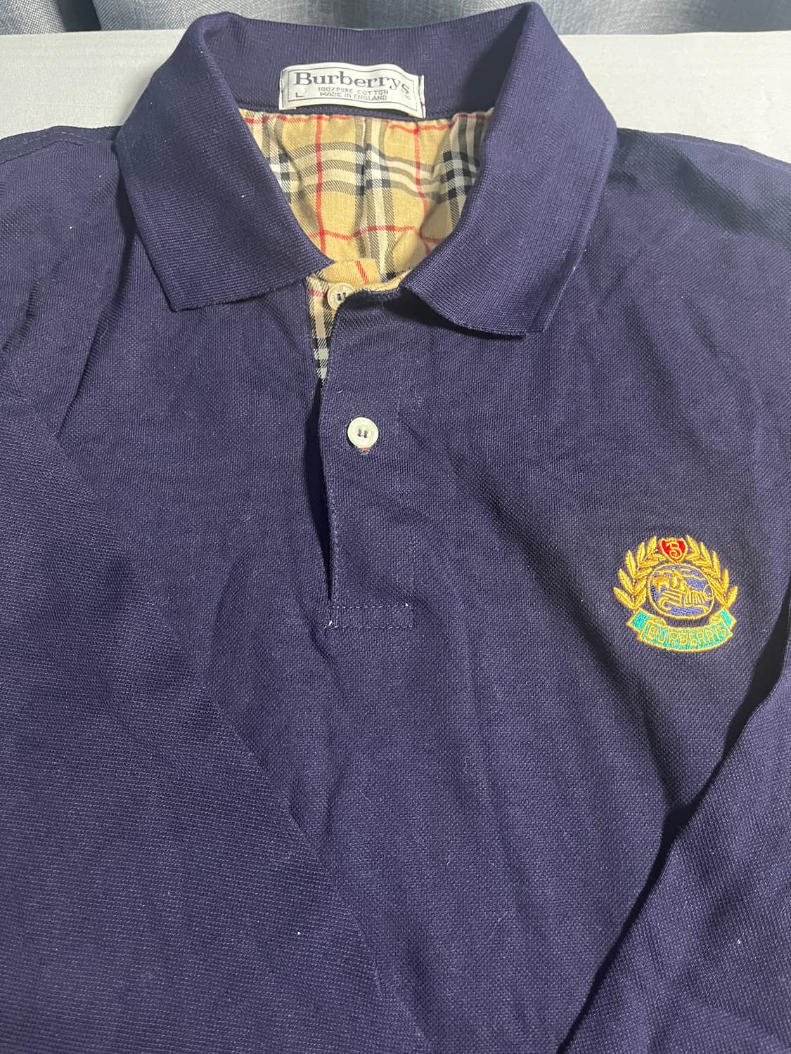 버버리 올드 카라 긴팔 롱슬리브 상품이미지1