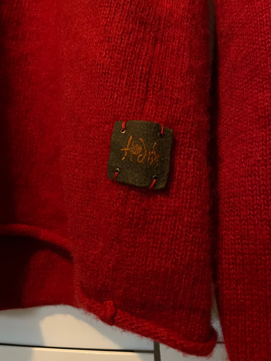 베이직하우스 헨드릭스 투버튼 라운드 니트 상품이미지7