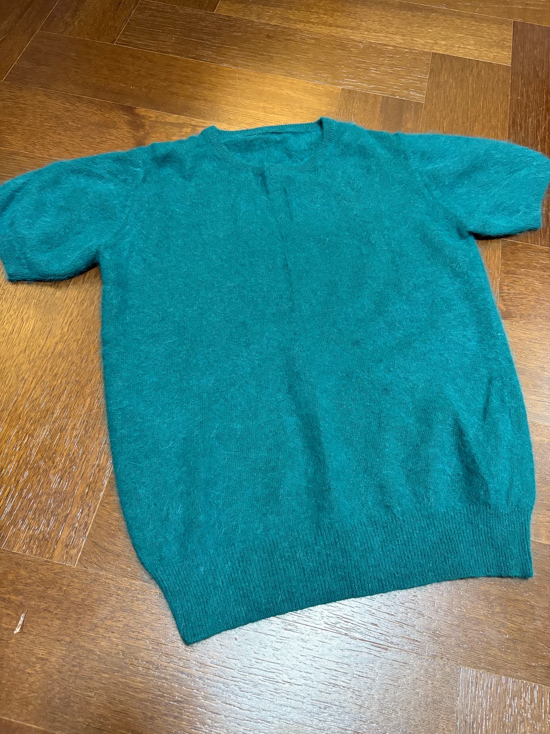 앙고라 반팔 니트 상품이미지1