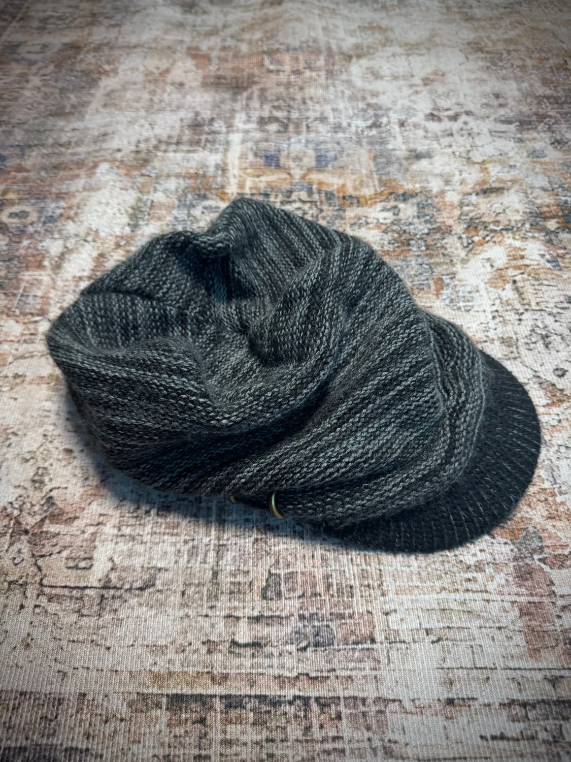00s Style Aged Knit Brim Cap 상품이미지1