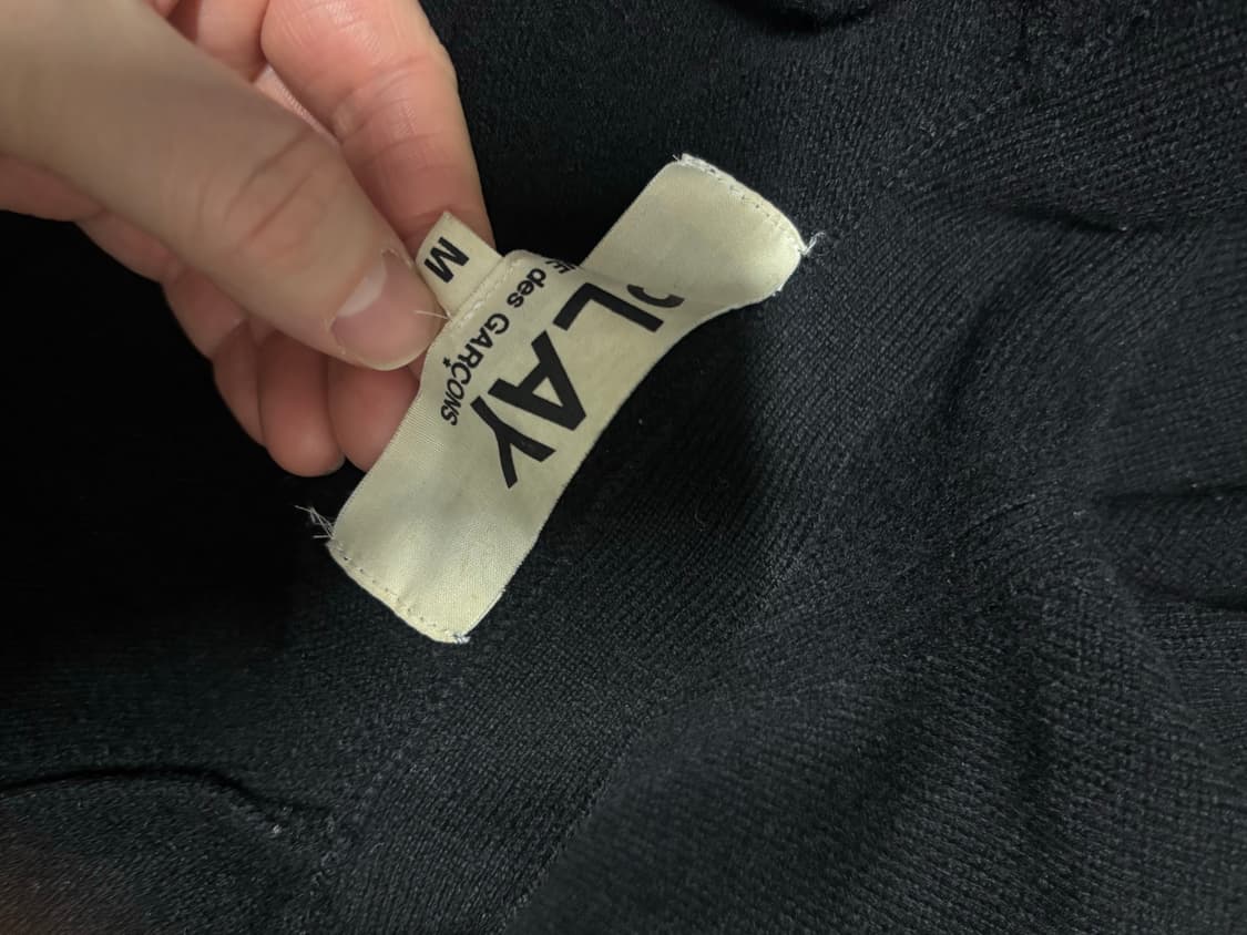 꼼데가르송 와펜 가디건 2013 블랙 상품이미지7