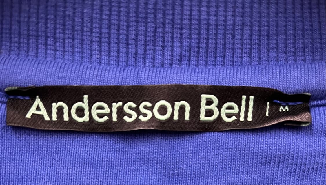 앤더슨벨 유니섹스 스웨트셔츠 M 블루 상품이미지3