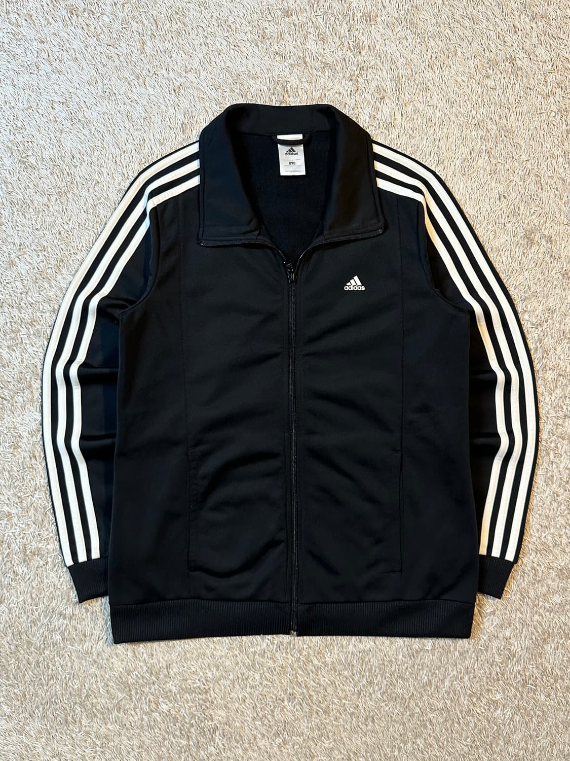 아디다스 ADIDAS 삼각로고 트랙탑 져지 블랙 상품이미지1