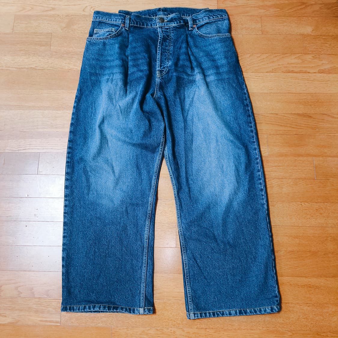 [32] RAEY 레이 fold baggy boyfriend jeans 상품이미지4