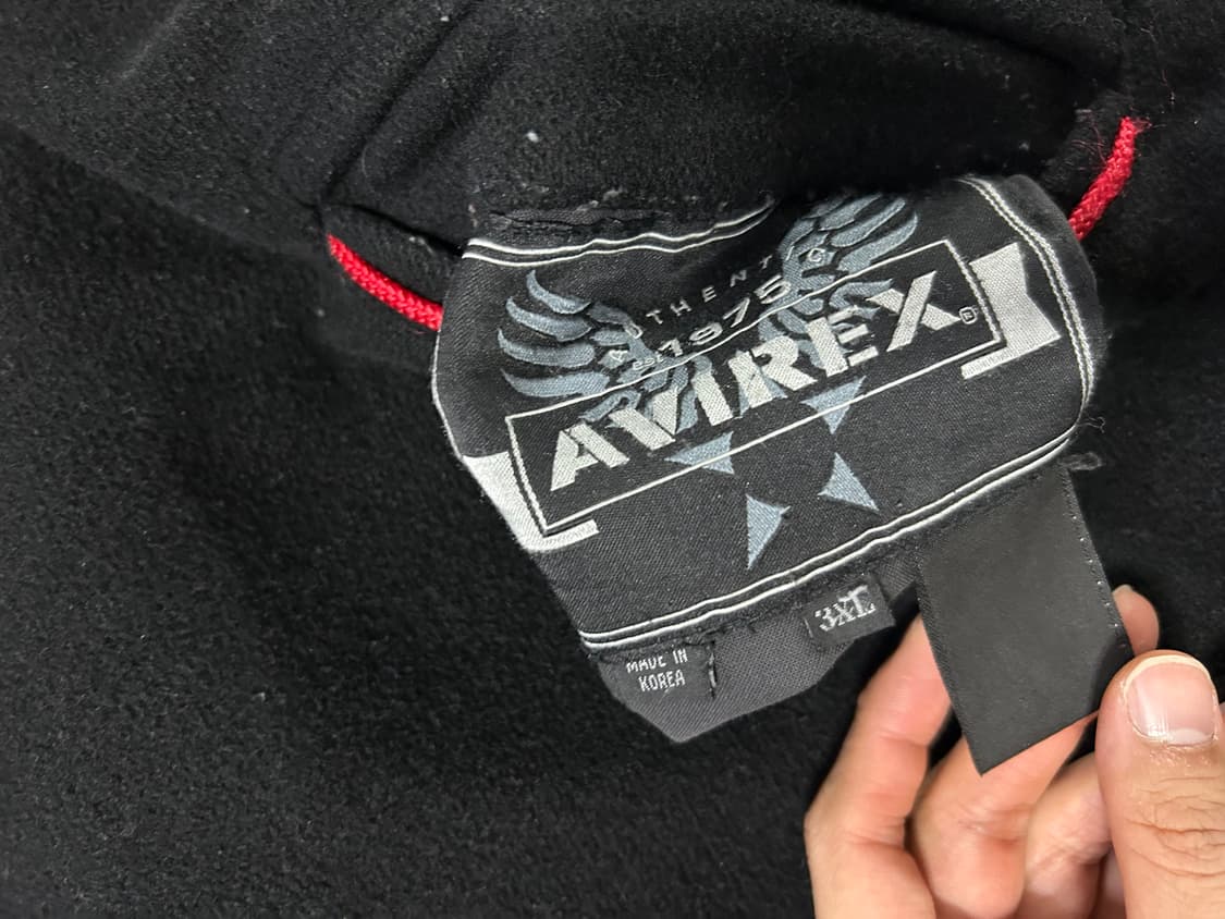 90s 빈티지 아비렉스 울 바시티  3xl 상품이미지7