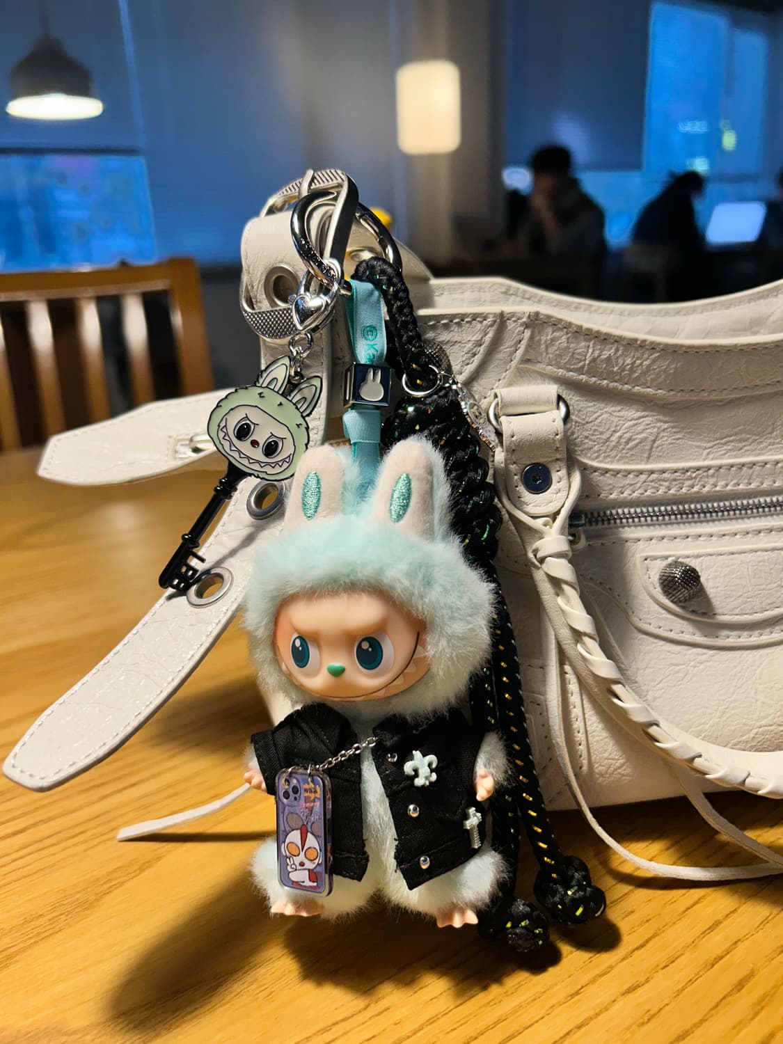 🙊미니라부부 내 마음속 비밀번호”I”커스텀키링 상품이미지4