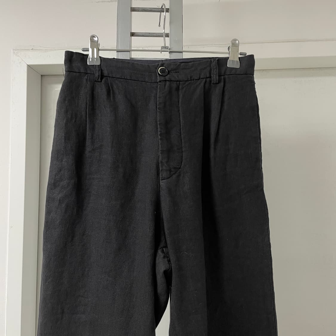 바레나 마 100% 블랙 팬츠 38(W) 상품이미지2