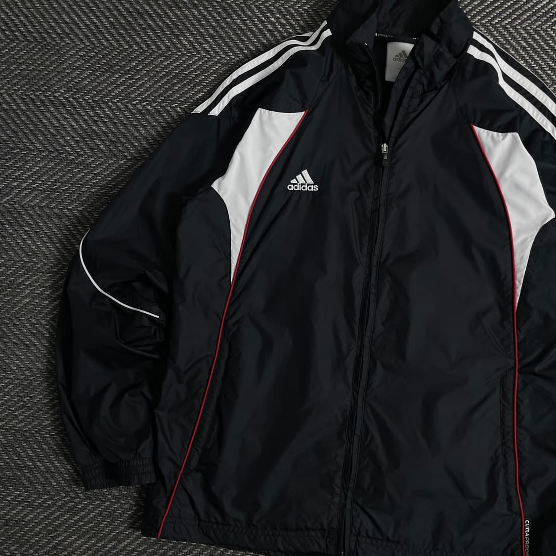 00s 아디다스 올드스쿨 배색 박시핏 바람막이o 3338 상품이미지3