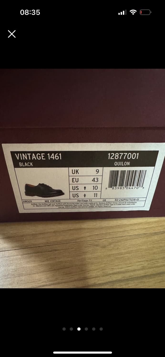 닥터마틴 1461 빈티지 mie 상품이미지3