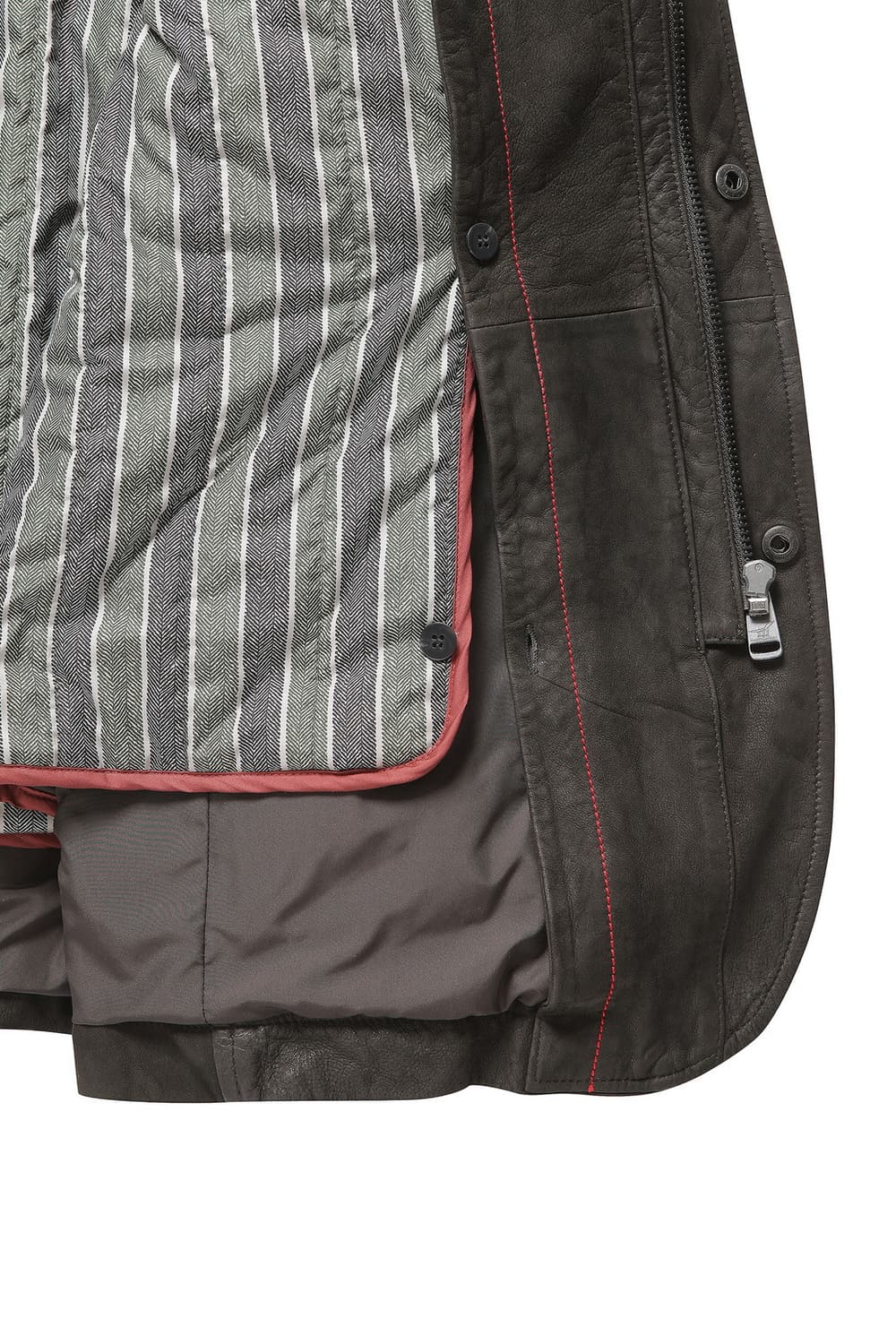 [100] 헨리코튼 가죽 누벅 자켓 (양가죽) 상품이미지5