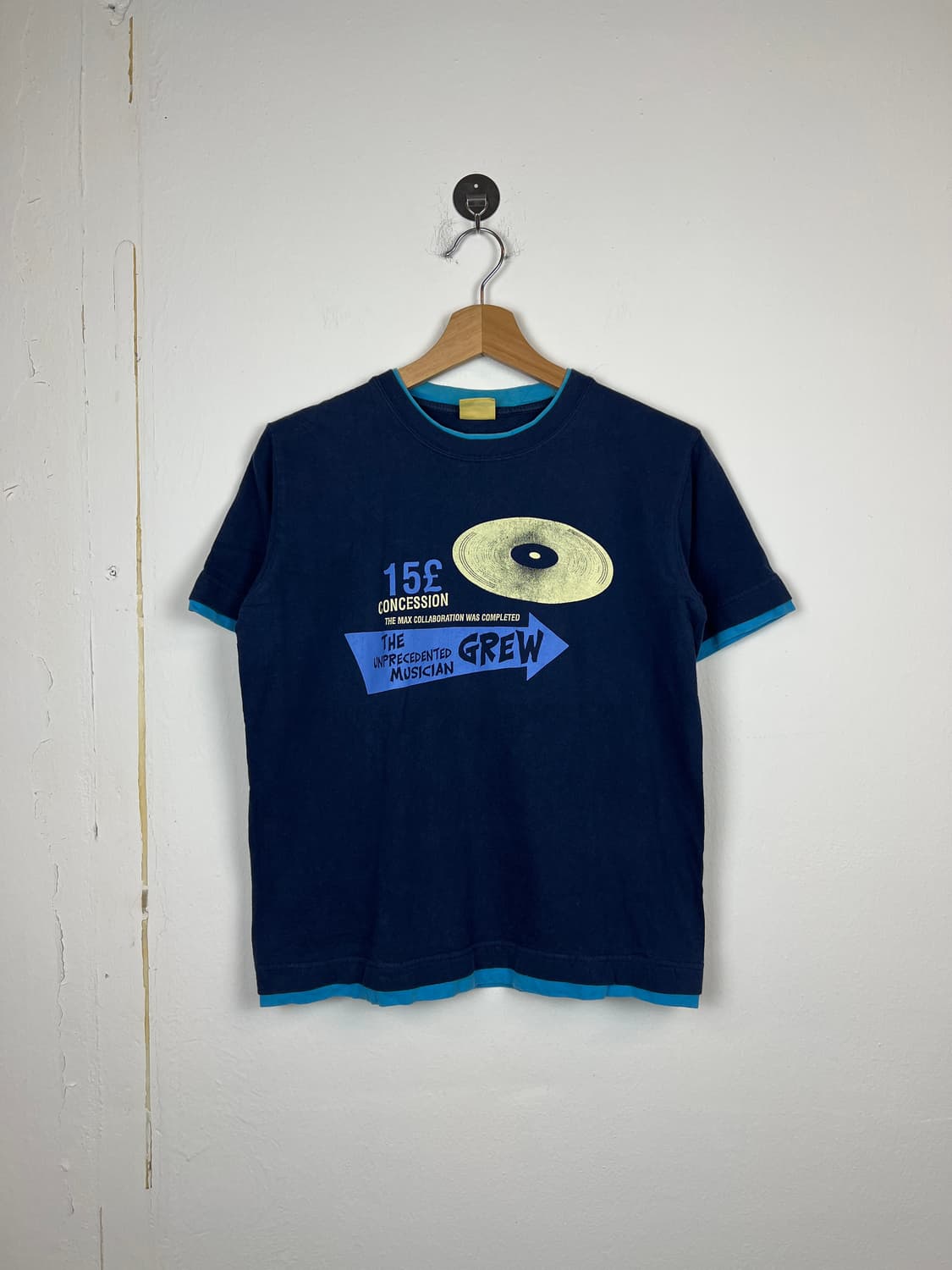 T232 Cinema 네이비 프린팅 티셔츠 L 상품이미지1