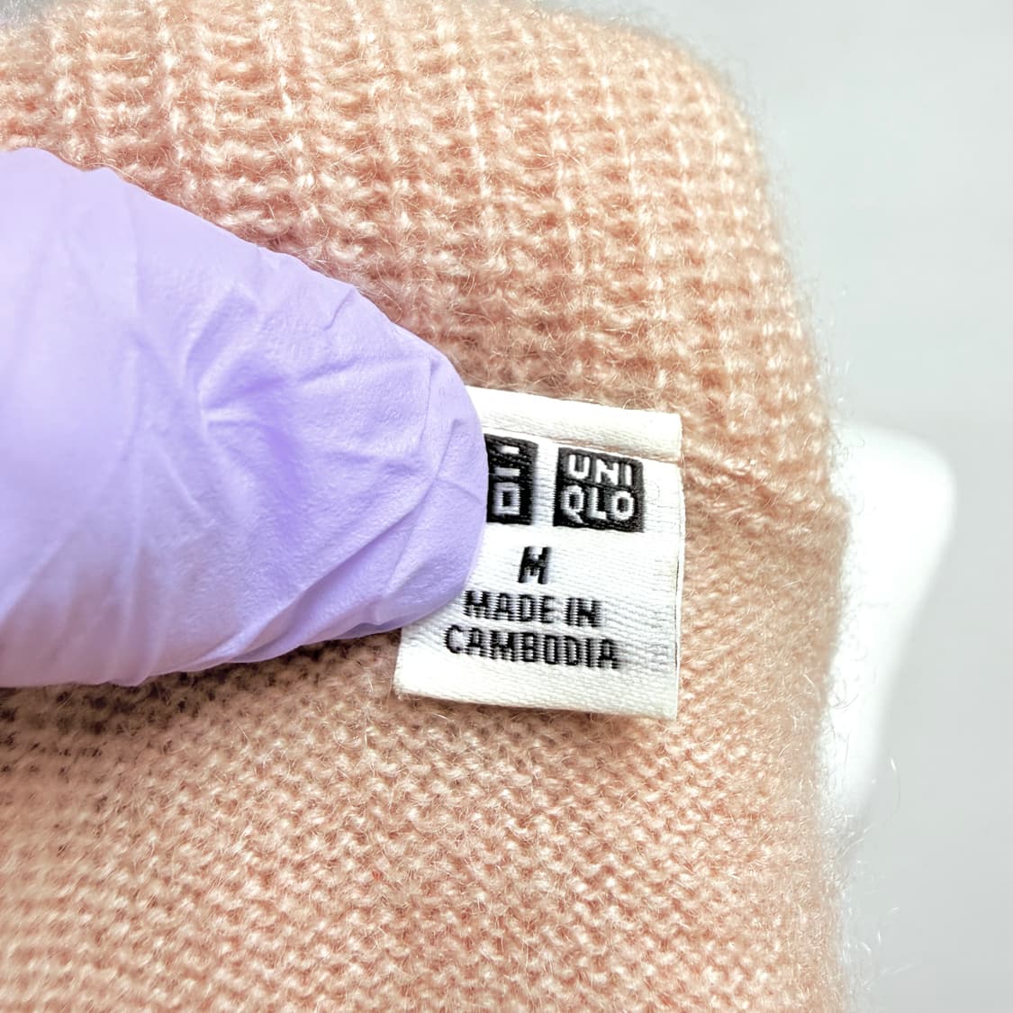 [캐시미어 100%] 유니클로 터틀넥 목폴라 니트 M 상품이미지6