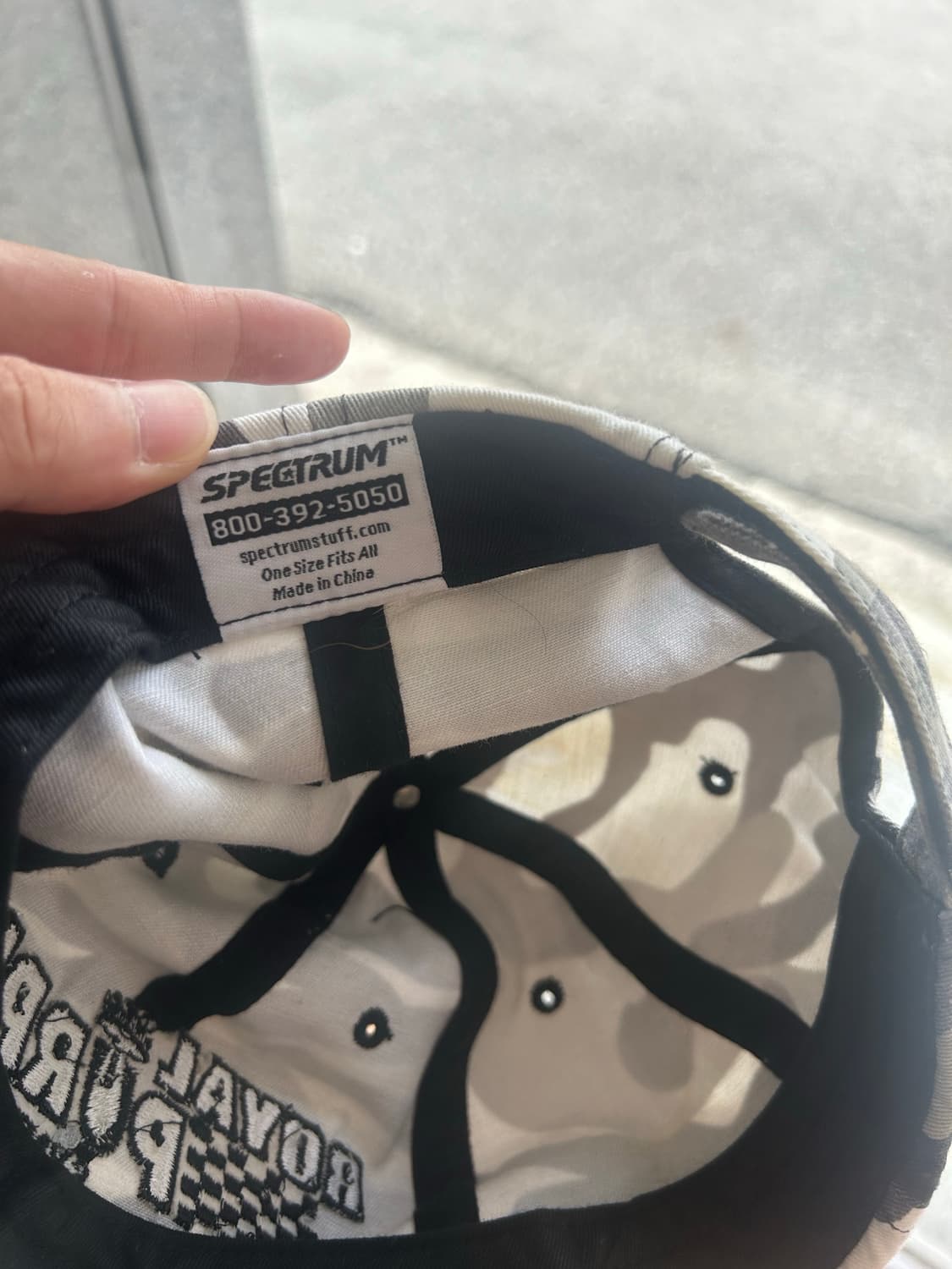 90‘s White camo cap 상품이미지4