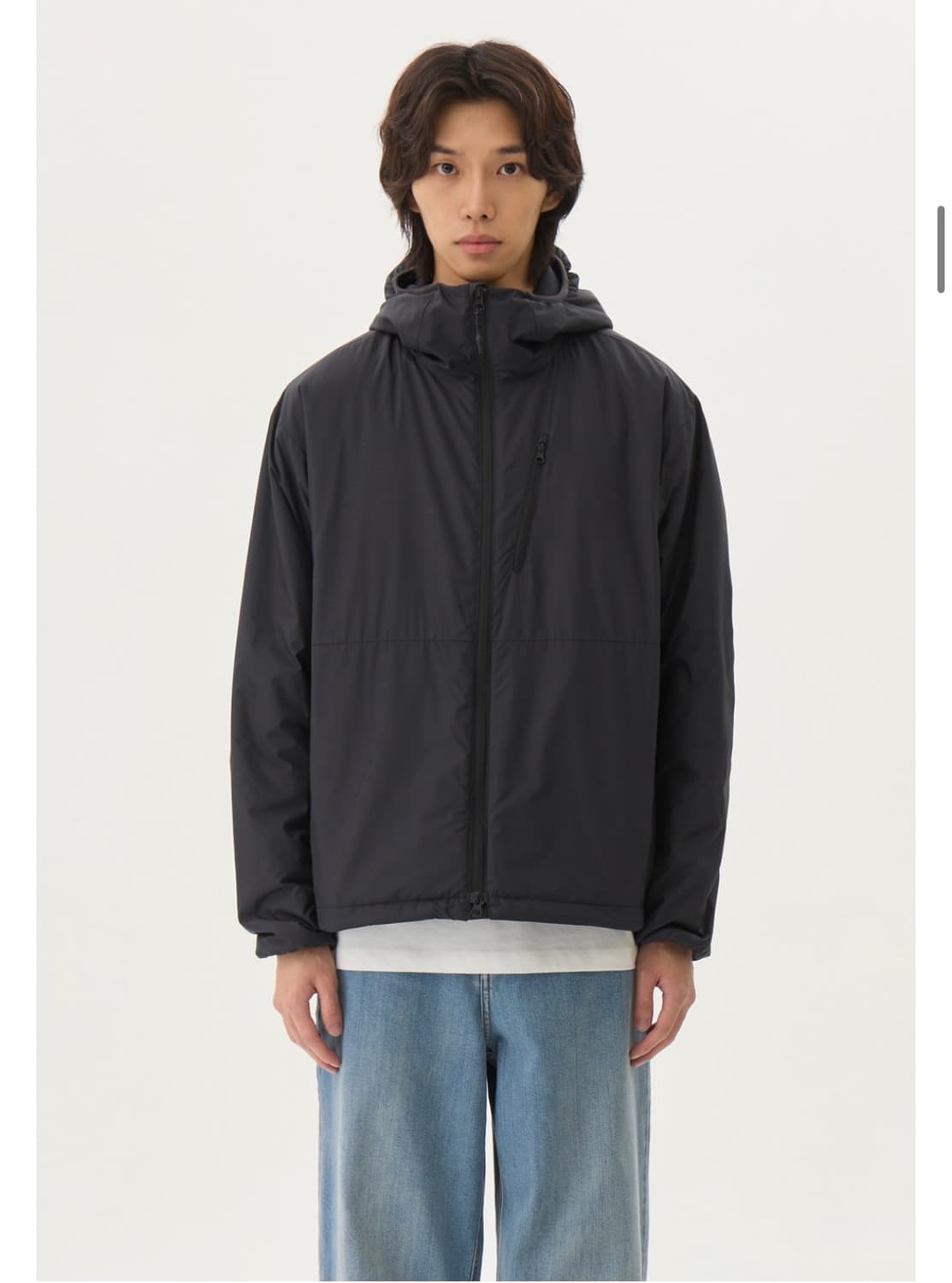 247시리즈 PERTEX 프리마로프트 후디드 자켓 BLACK 상품이미지2