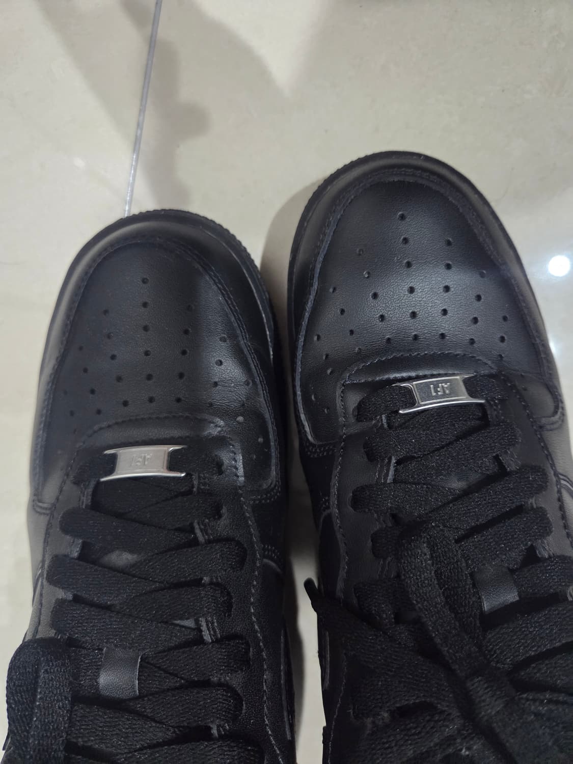 나이키 에어포스 1 07 로우 트리플블랙 280 CW2288-001 올검 상품이미지4