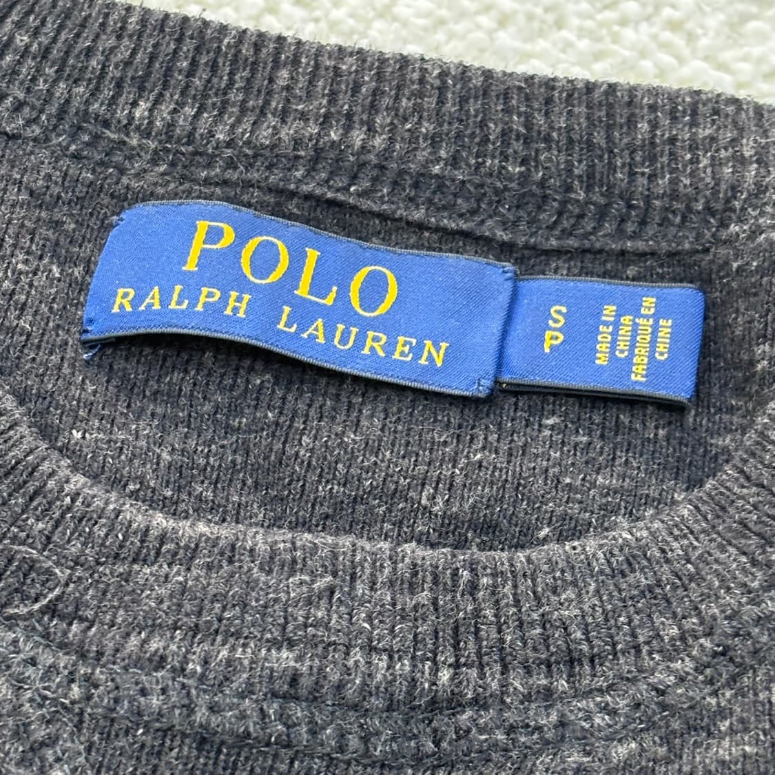 S 폴로랄프로렌 코튼 크루넥 니트 0309E 상품이미지3