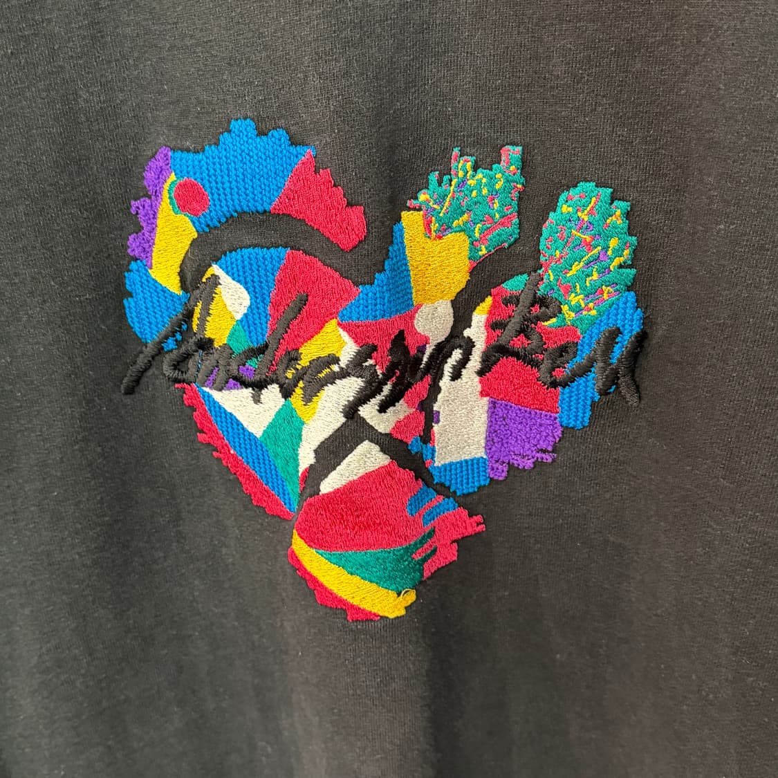 [L] 앤더슨벨 하트로고 자수 맨투맨 상품이미지3