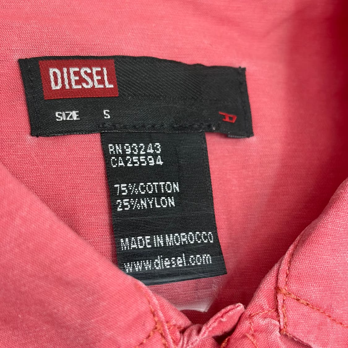 디젤 패턴 셔츠 상품이미지2