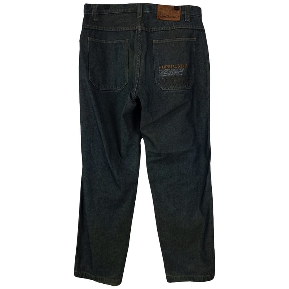 [푸부] 올드스쿨 빈티지 루즈핏 데님 팬츠 청바지 M18652 상품이미지3