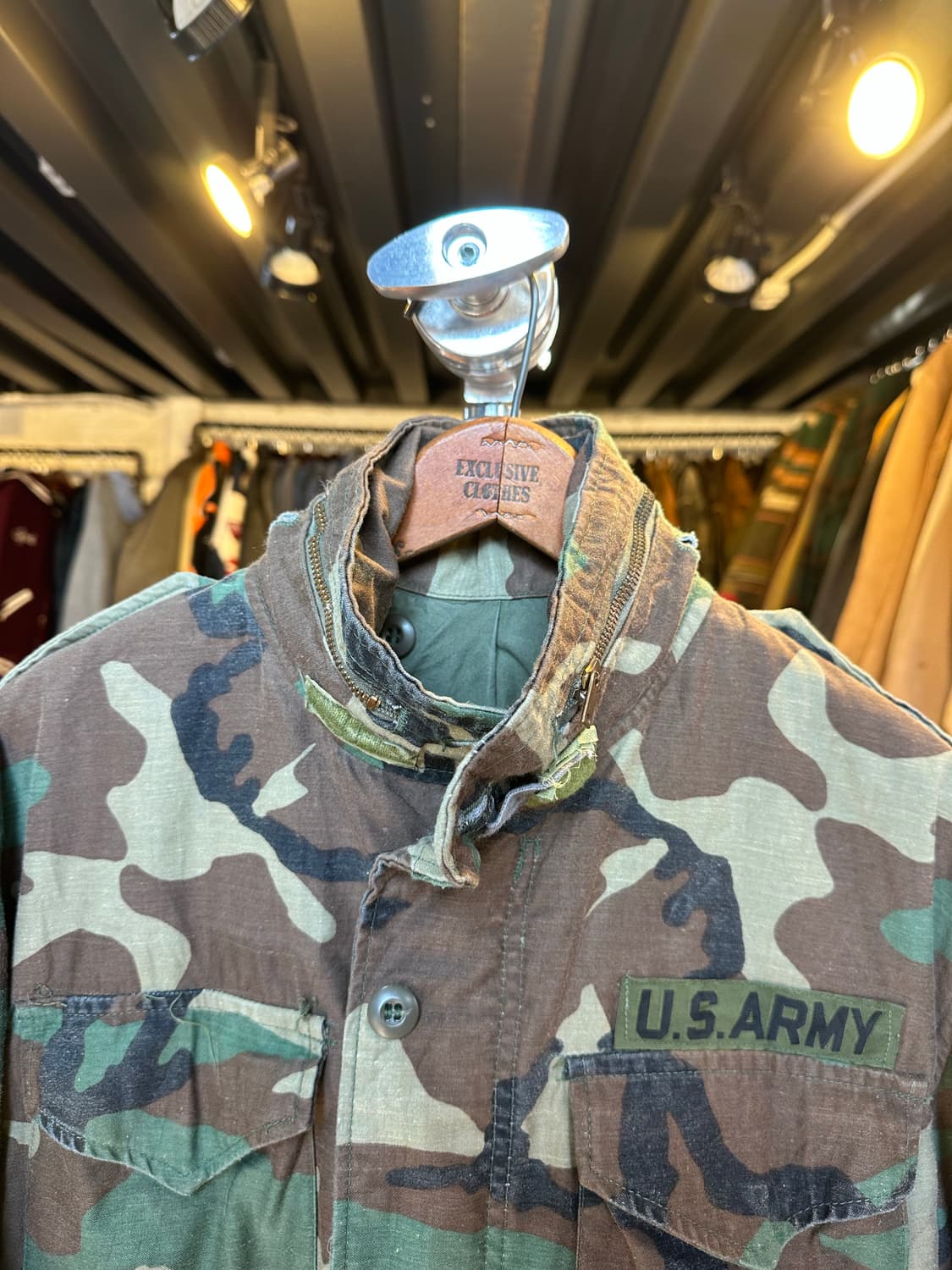 80s Us Army 우드랜드 m65필드자켓 S-R 상품이미지3