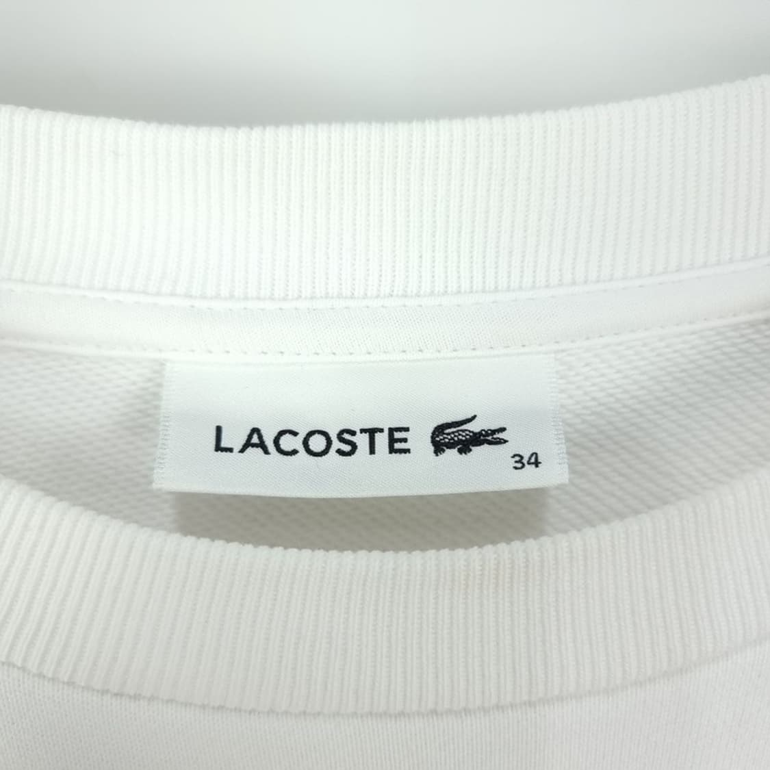 [라코스테] 빅로고 자수 오버핏 맨투맨 M19938 상품이미지6