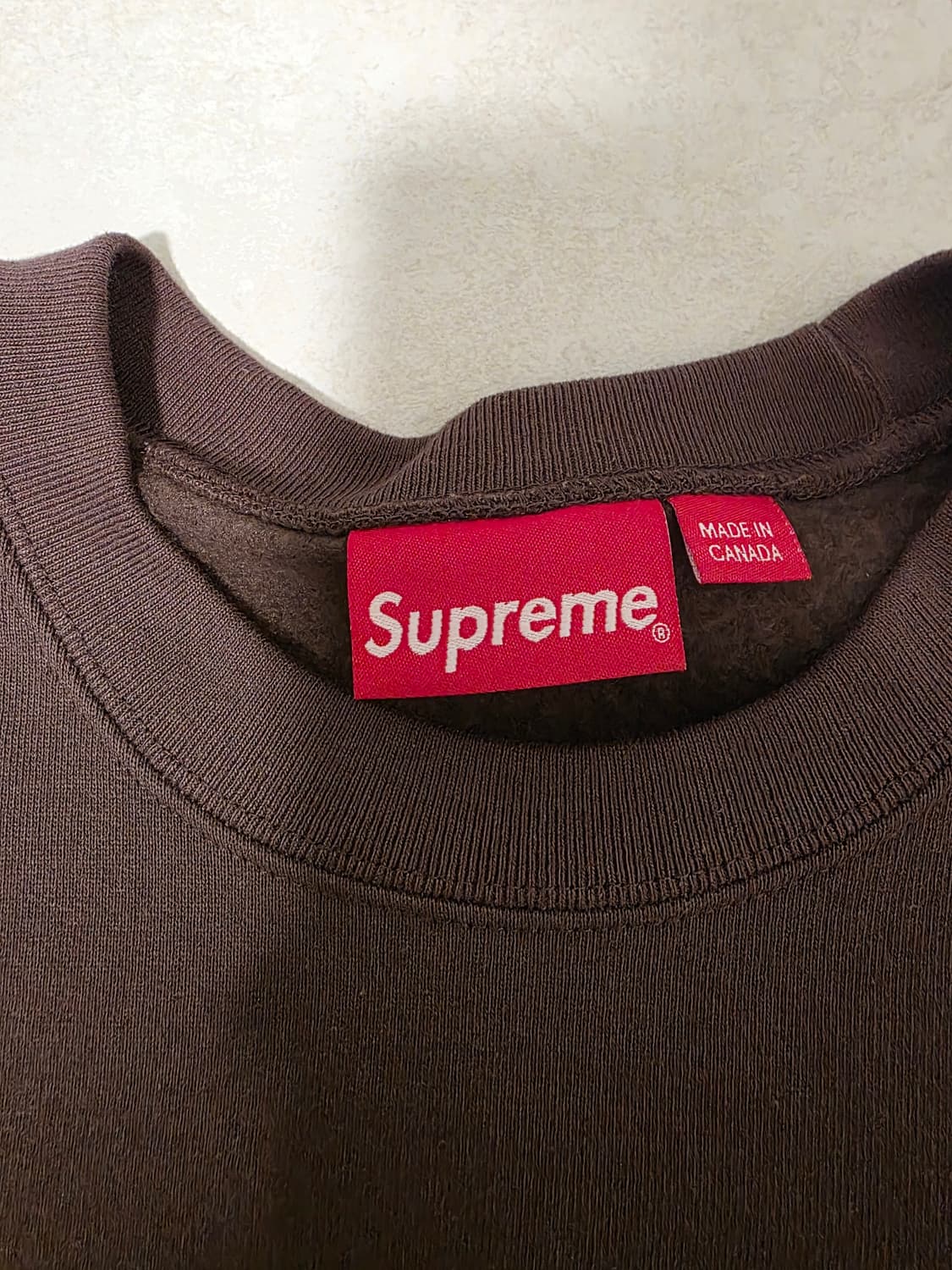 [M] 슈프림 박스로고 브라운 상품이미지2