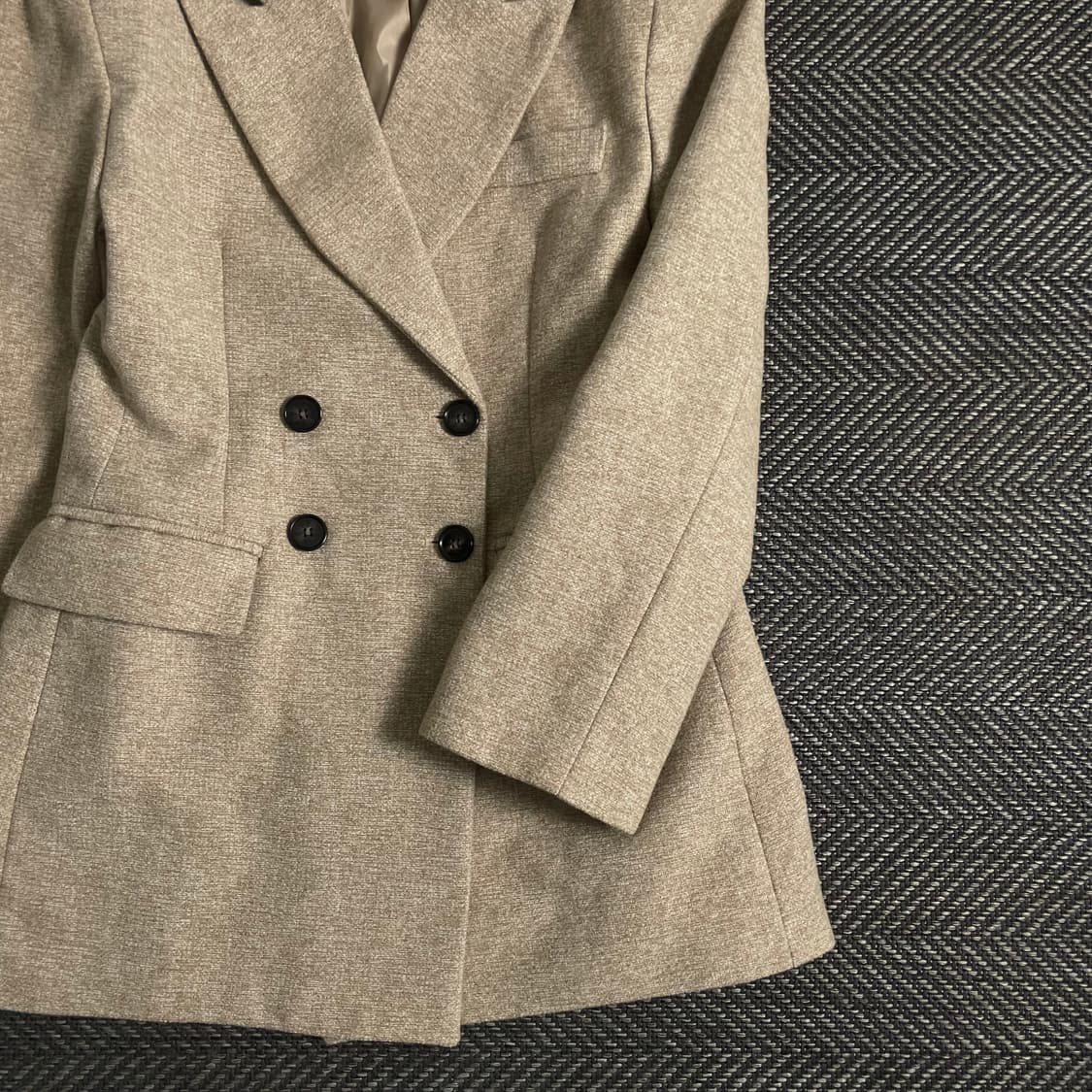 빈티지 우먼스 더블 하프 코트o 3519 상품이미지2