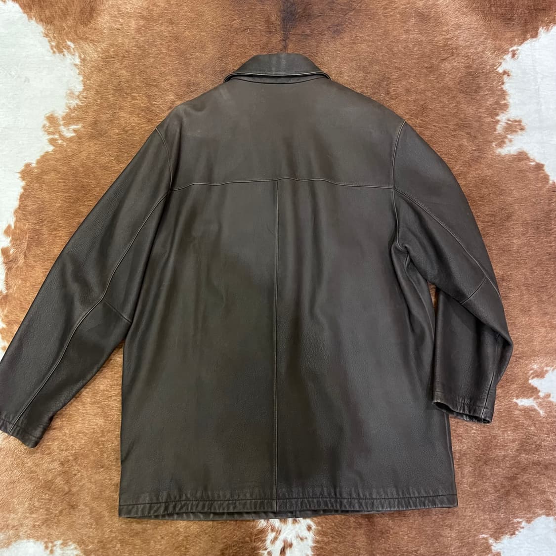 Vintage Cow leather jacket 상품이미지8
