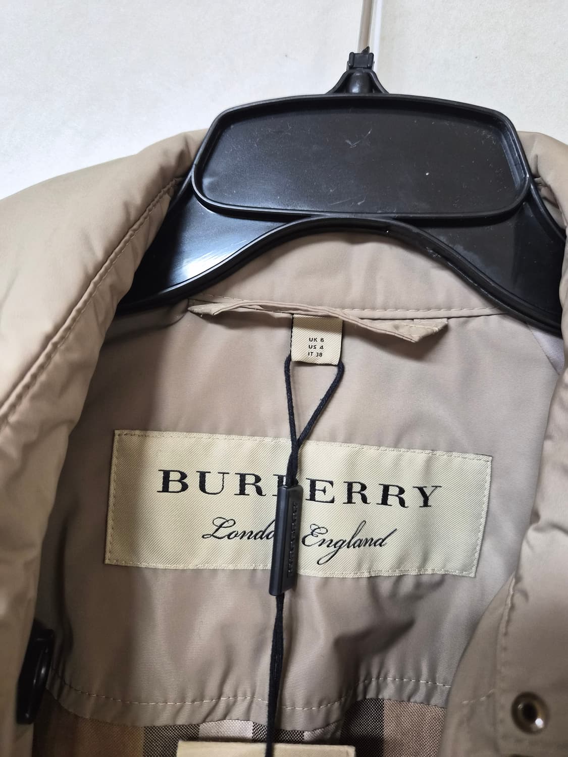 버버리정품 발모랄 트렌치코트 66 상품이미지6