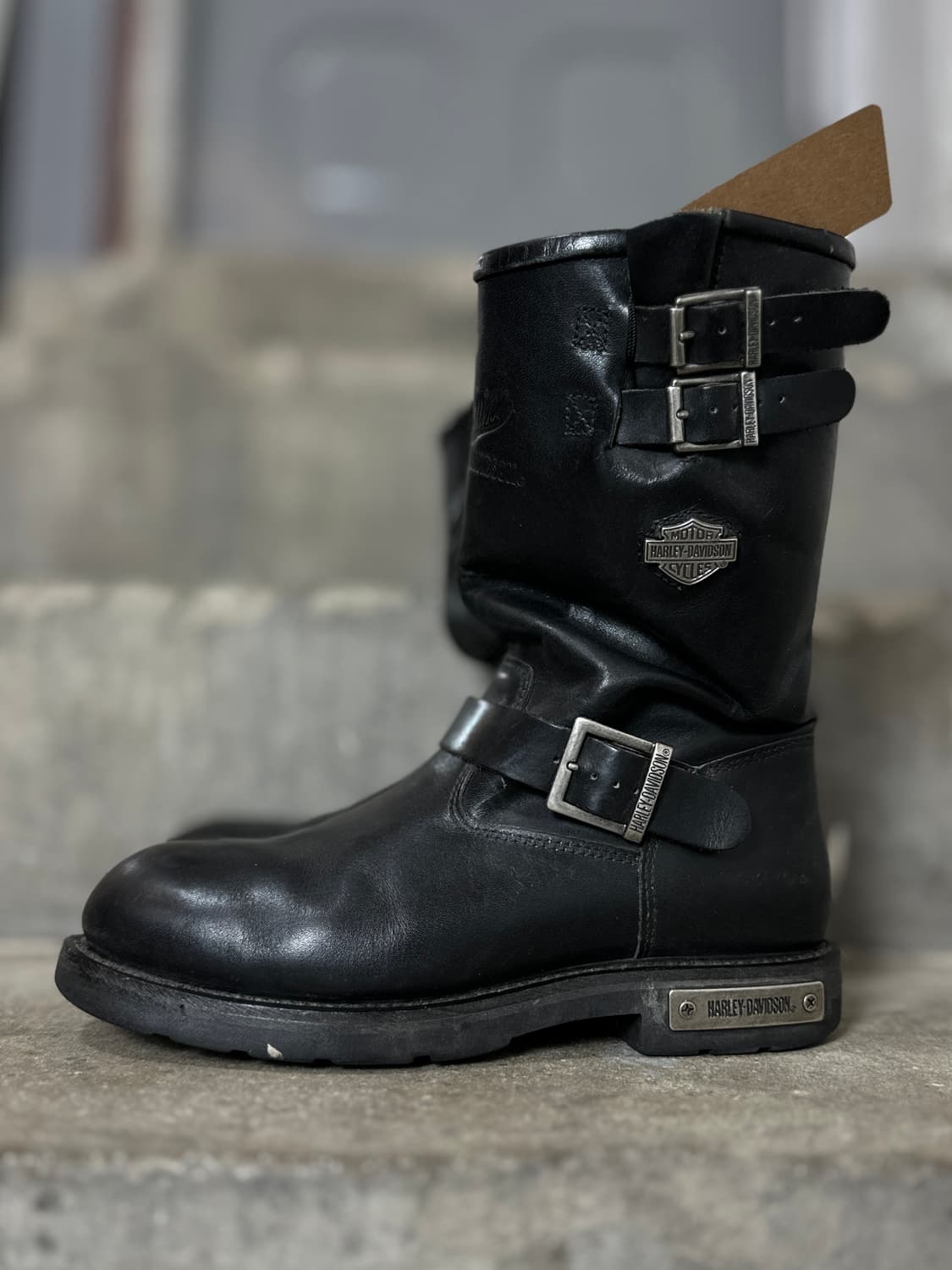 할리데이비슨 청키 엔지니어 부츠 모터사이클 바이커 부츠 상품이미지4