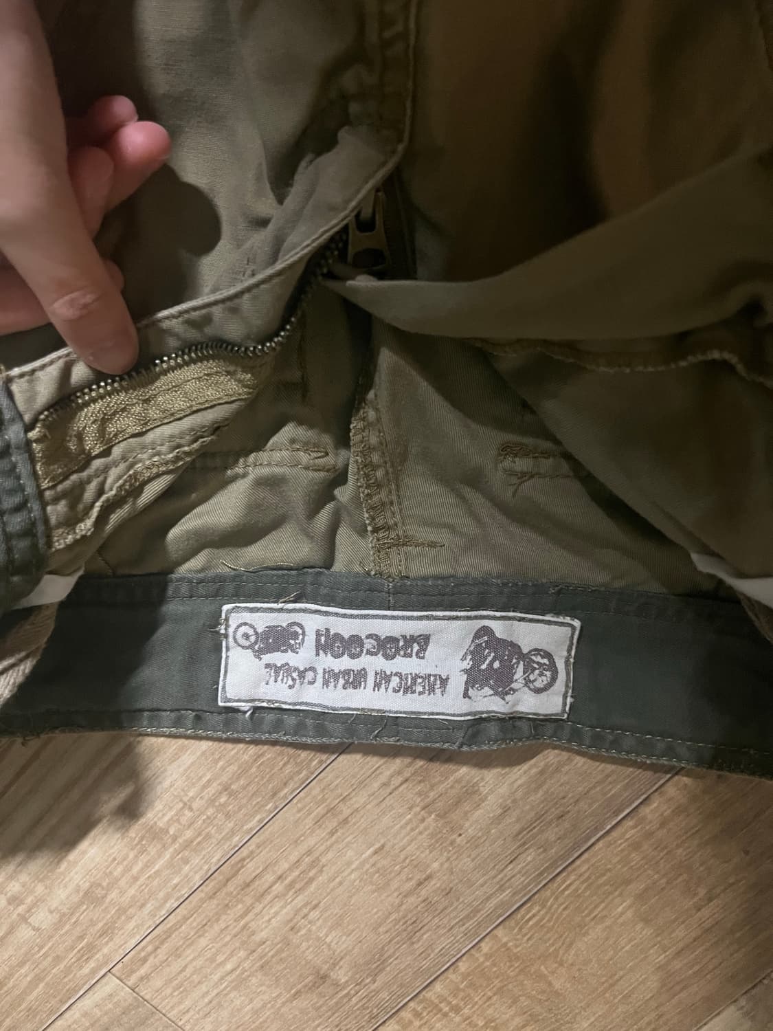 빈티지 베이지 카고팬츠 상품이미지3