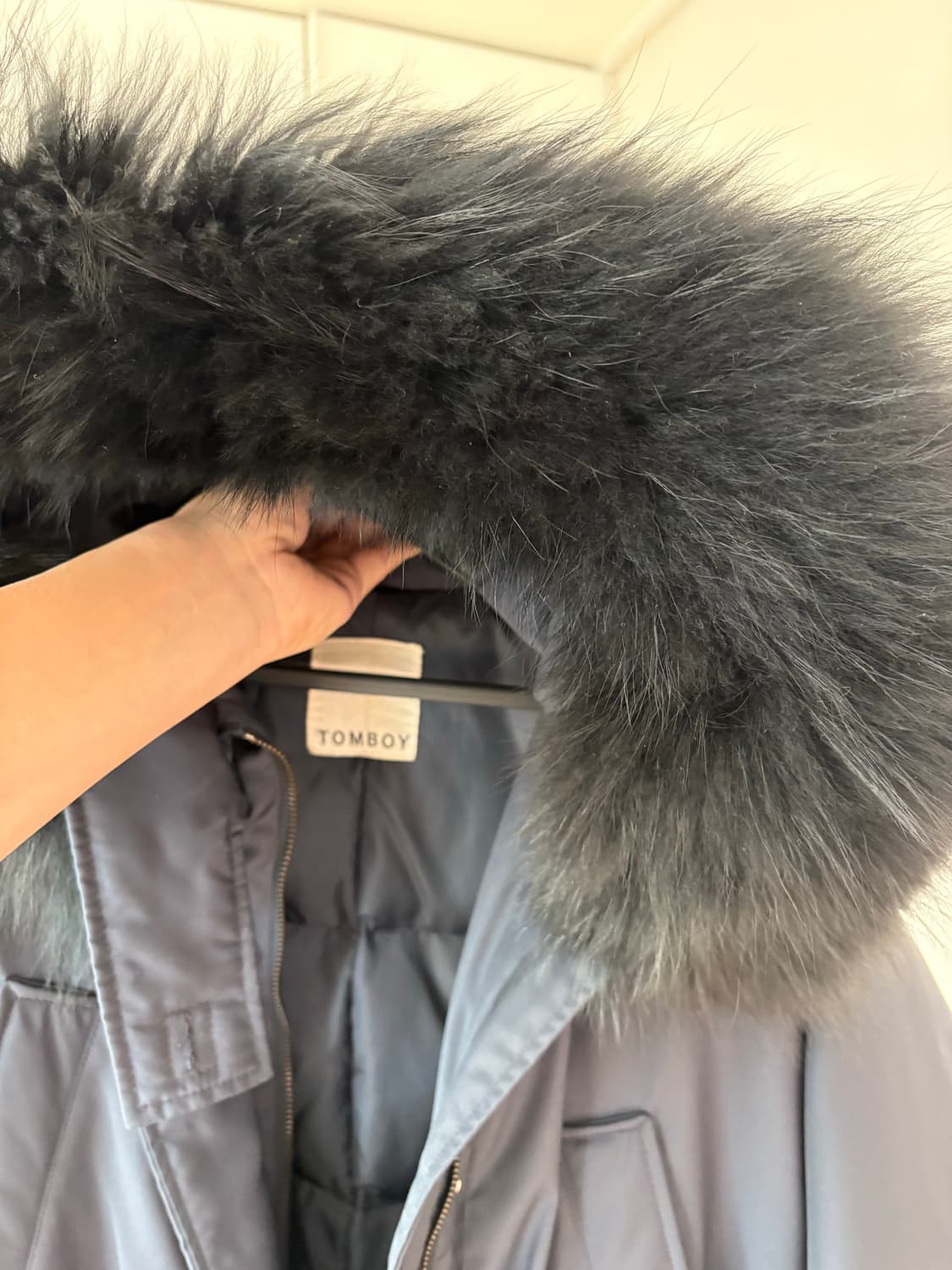 톰보이 패딩 코트 상품이미지7