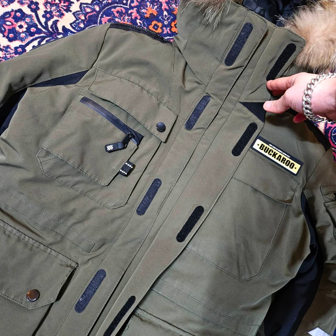 버커루 구스다운 헤비 패딩 점퍼 M size 상품이미지6