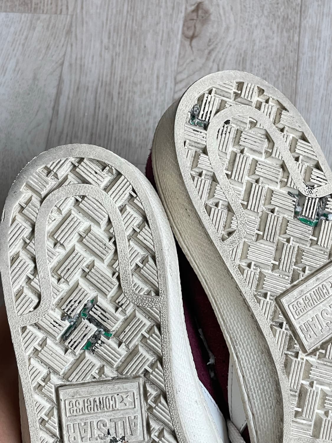 275cm)컨버스 프로레더ox 스웨이드 빨강 상품이미지3