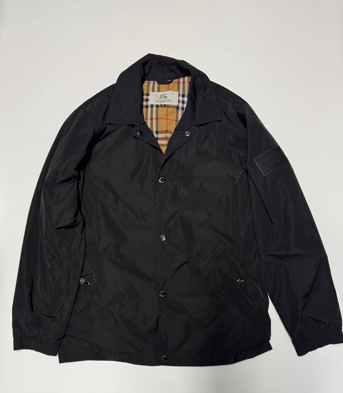버버리 런던 커스텀 패치 코치 자켓 M 상품이미지1