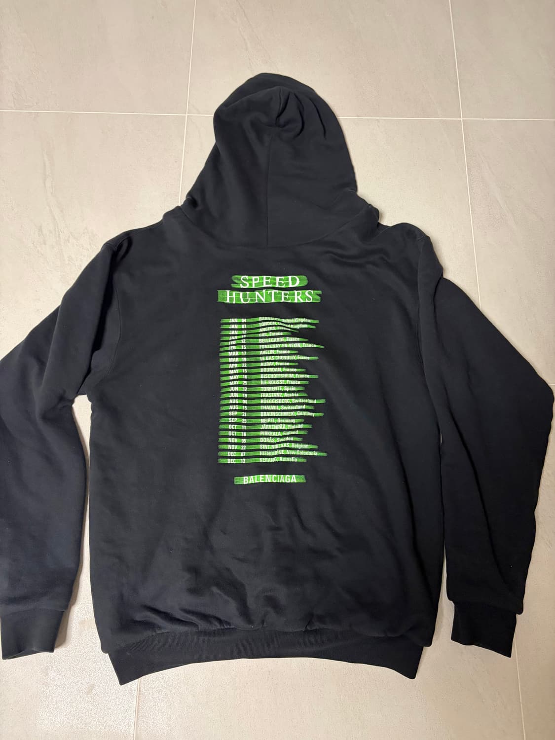 발렌시아가 스피드헌터 후드 xxs 상품이미지4