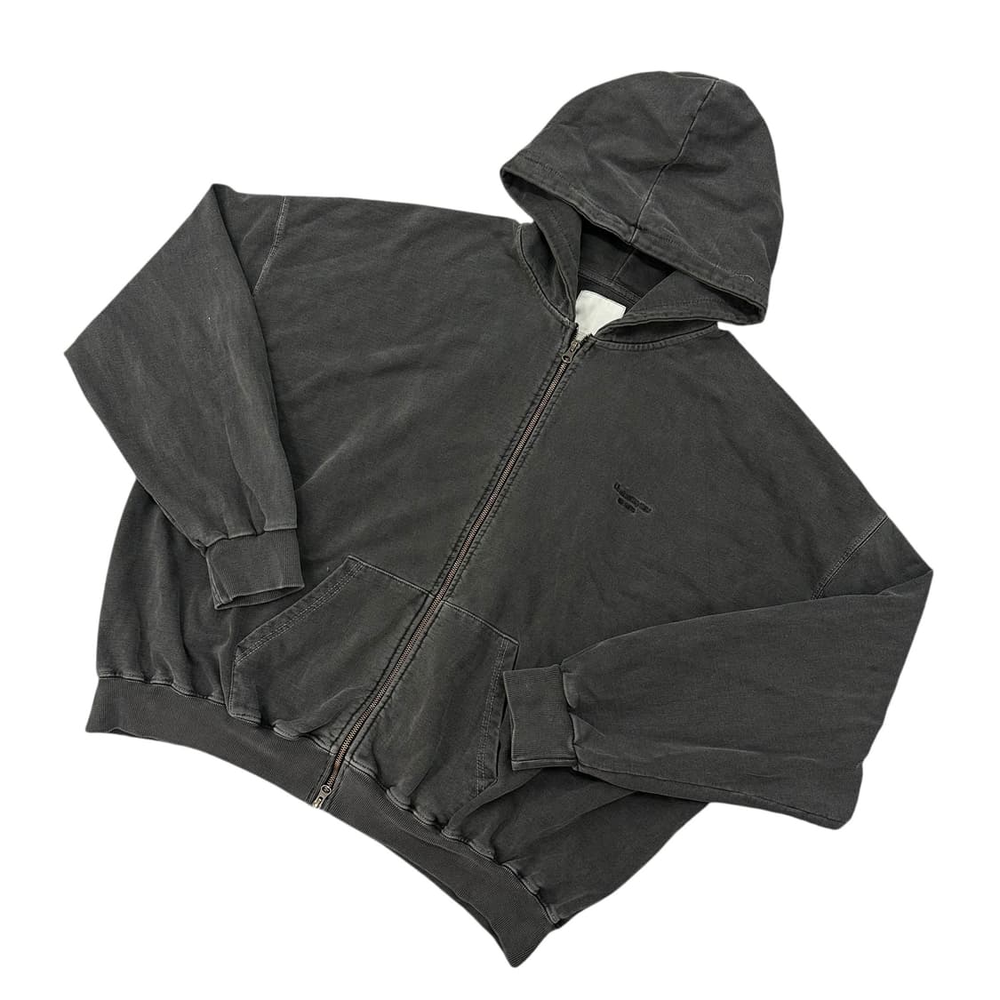 언더마이카 피그먼트 후드집업 상품이미지3