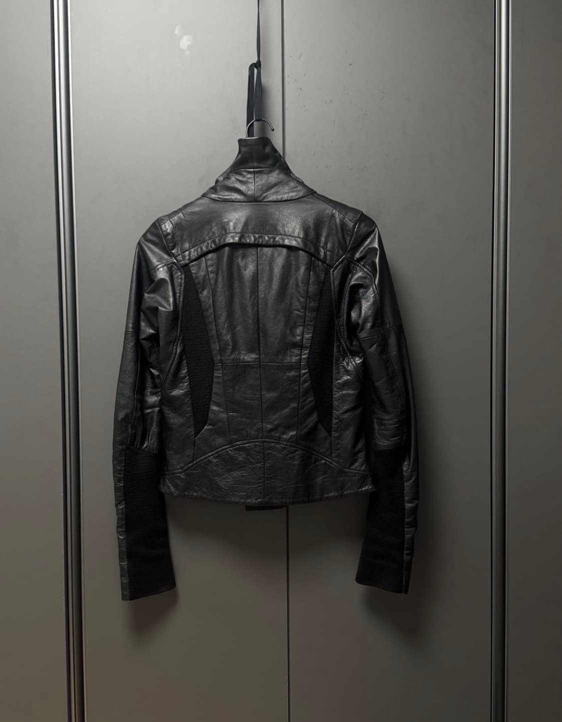 ekam 하이넥 레더자켓 상품이미지2