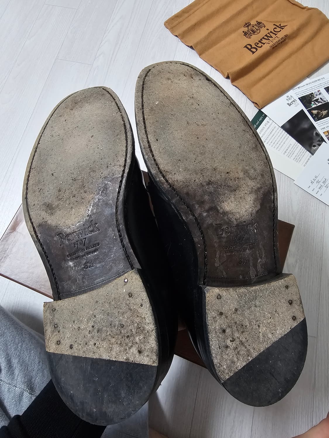 버윅 4406 블랙 홍창 8.5 상품이미지8