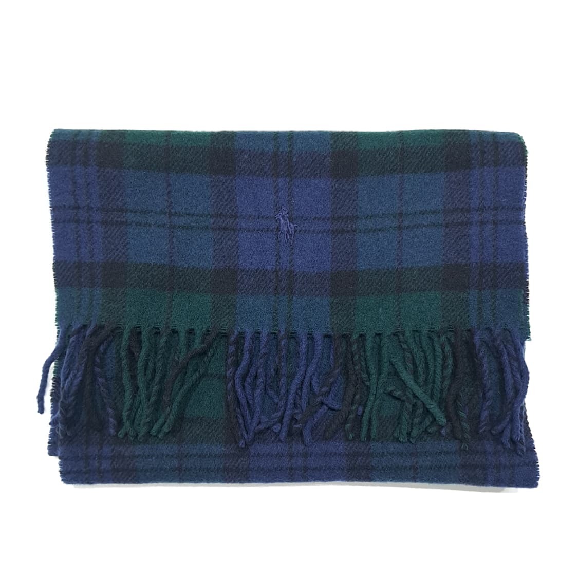 MX476 폴로 이태리판 울혼방 포니 블랙와치 머플러 목도리 상품이미지7