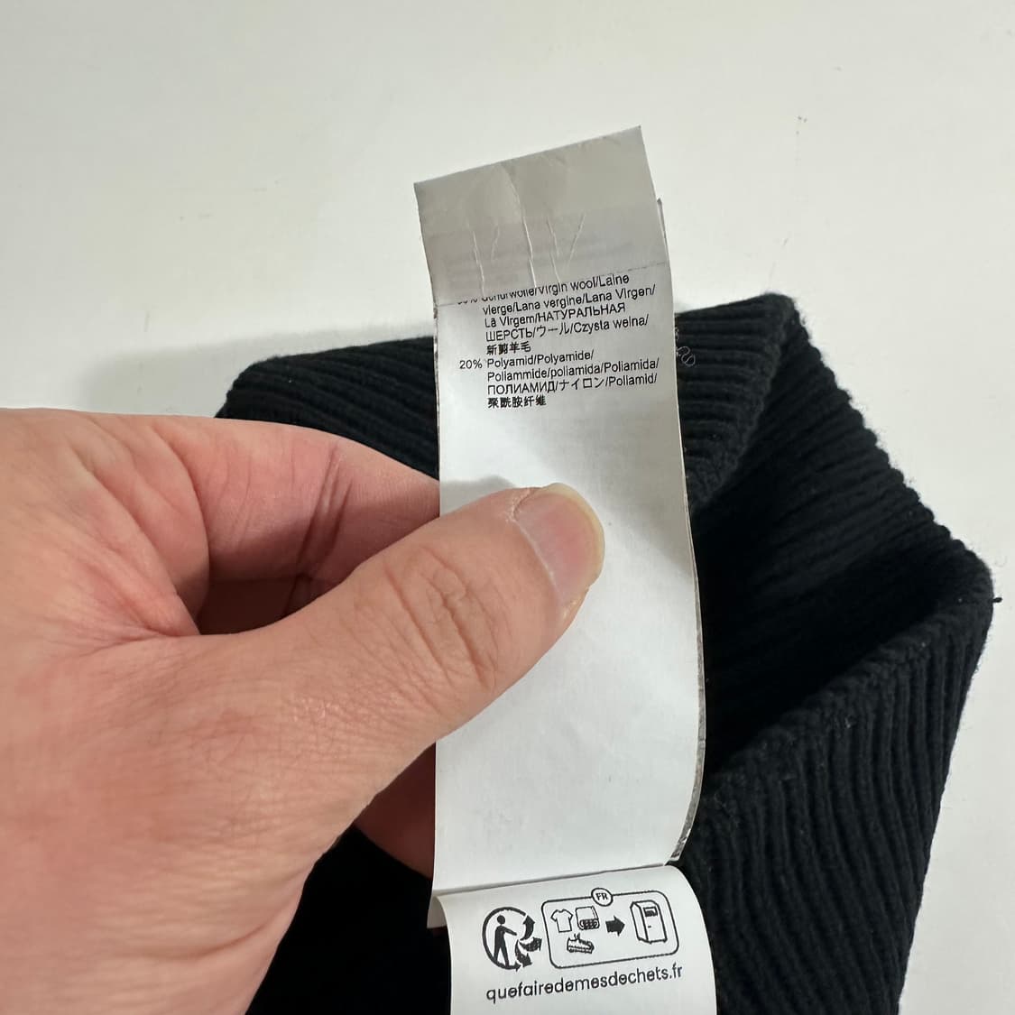 FREE 휴고보스 블랙 빅로고 비니 상품이미지5