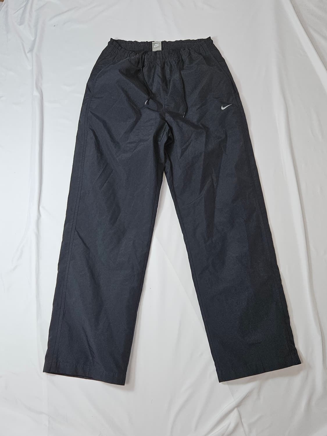 00s 나이키 메탈스우시 우븐 팬츠 바지 올드스쿨 블랙 L 상품이미지1