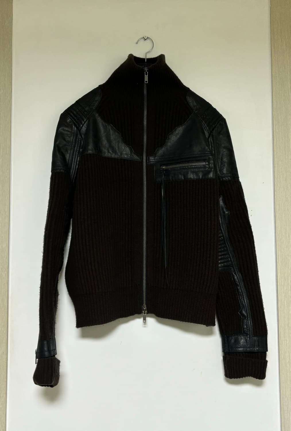 하이커아커만 레더 바이커 자켓 상품이미지1