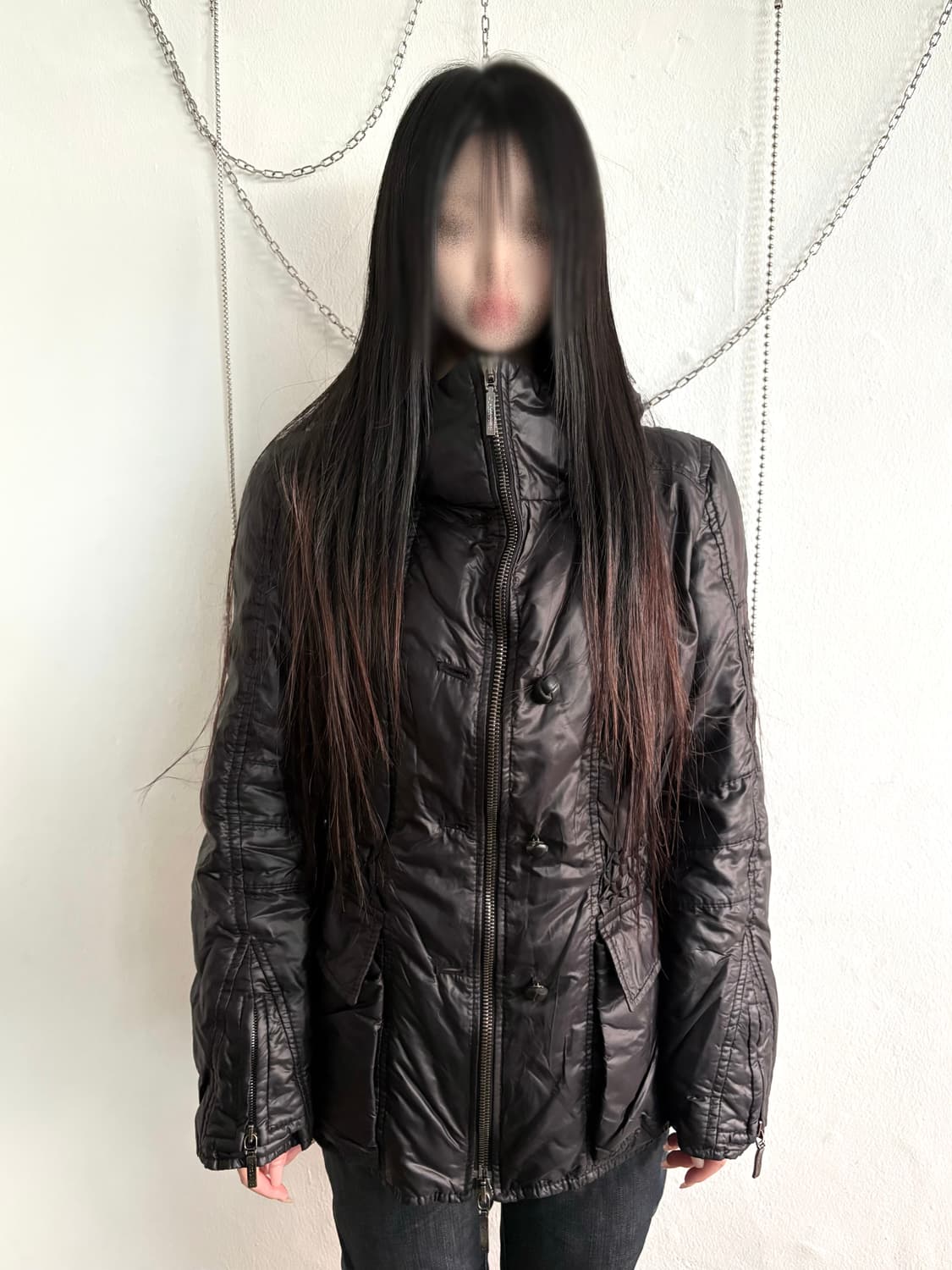 에르마노 설비노 하이넥 경량패딩 상품이미지1